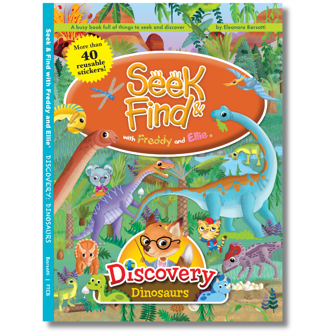 Seek & Find with Freddy and Ellie® Discovery - Dinosaurs
