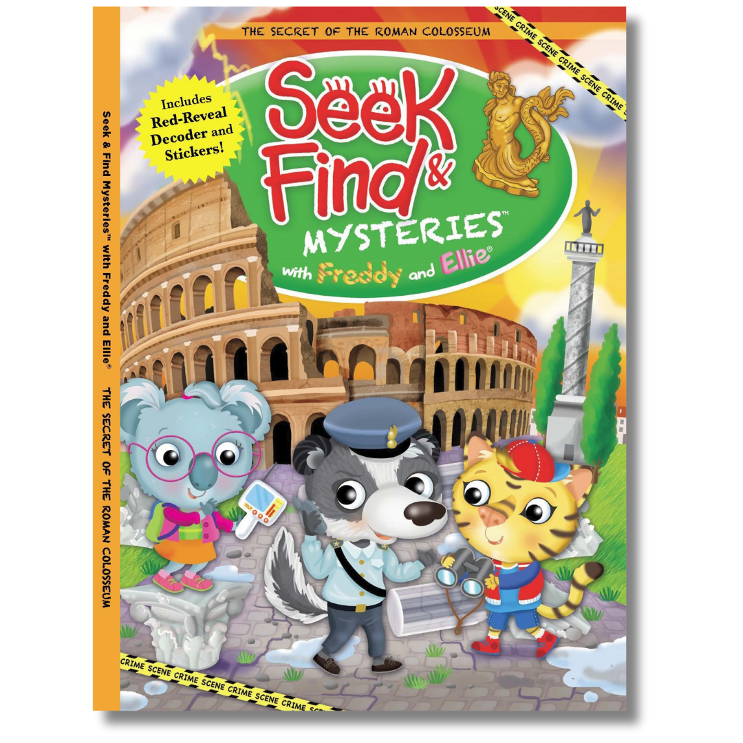 Seek & Find Mysteries® with Freddy and Ellie - The Secret of the Roman Colosseum